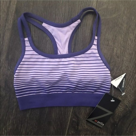 🍂 Z by Zella Star Seamless Reversible Bra XS NWT - Picture 2 of 7